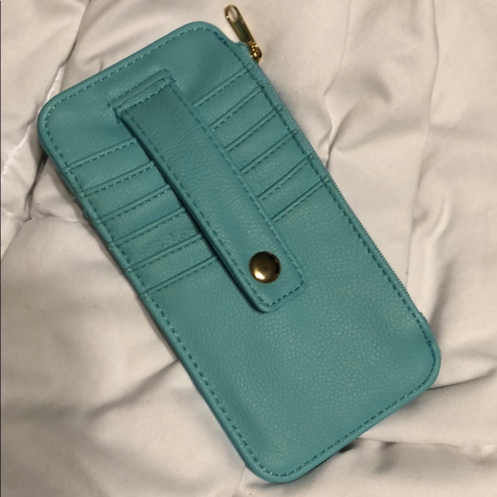 Light Blue Card Wallet!